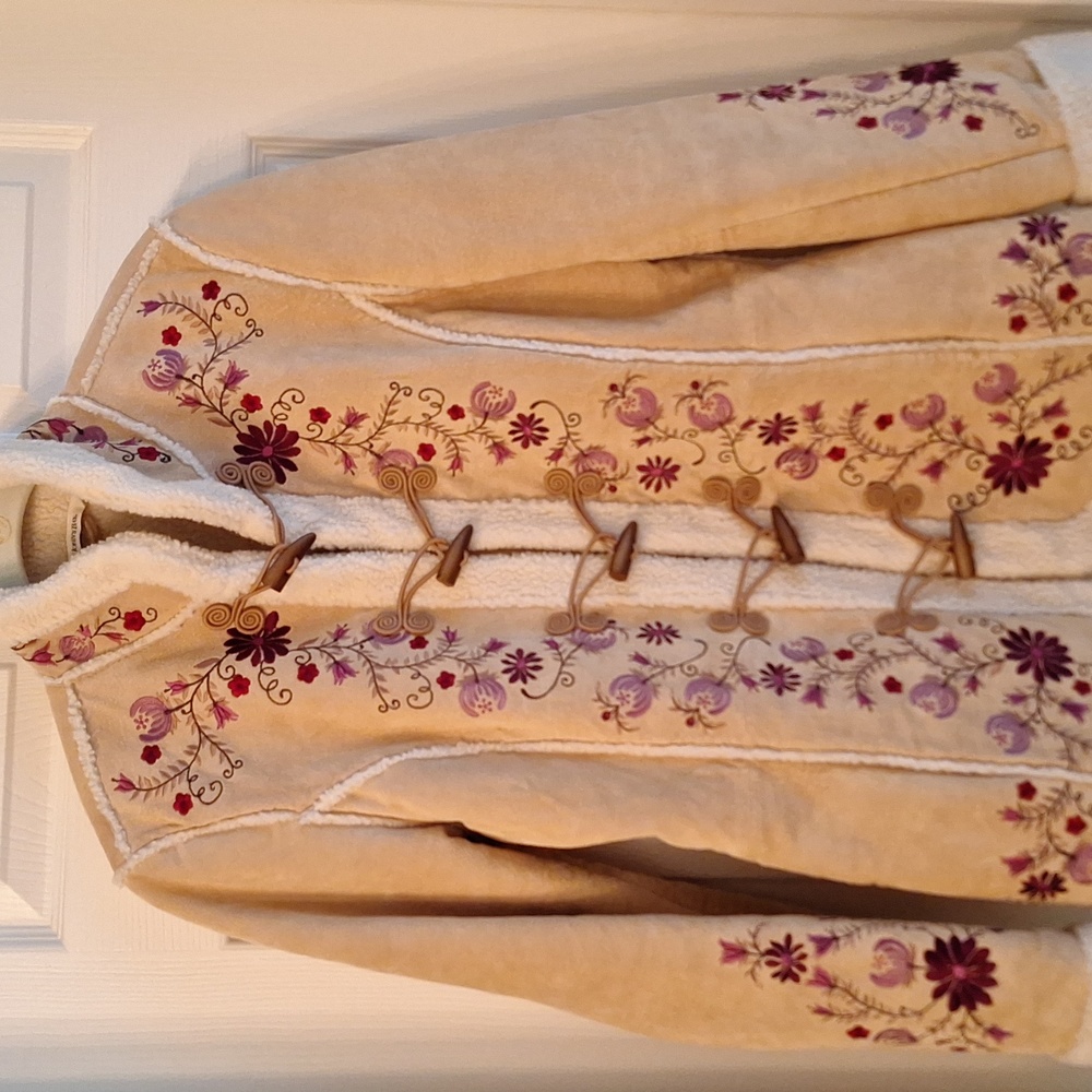 St John's Bay Suede Jacket